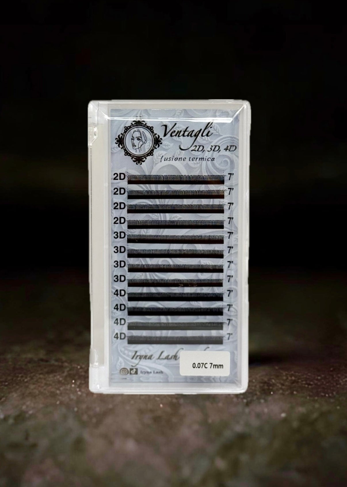 Ventagli a fusione termica 7mm (2D-3D-4D)