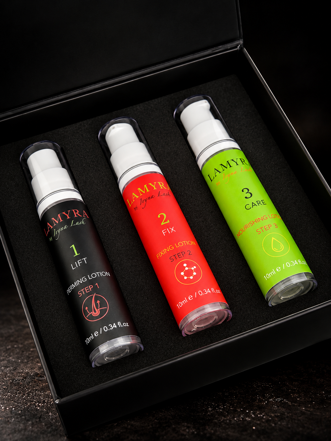 LAMYRA- Kit Laminazione Ciglie&Sopracciglia 3 fasi