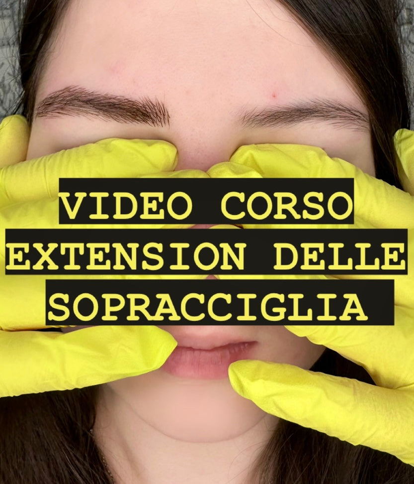 Video Corso extension sopracciglia con Kit