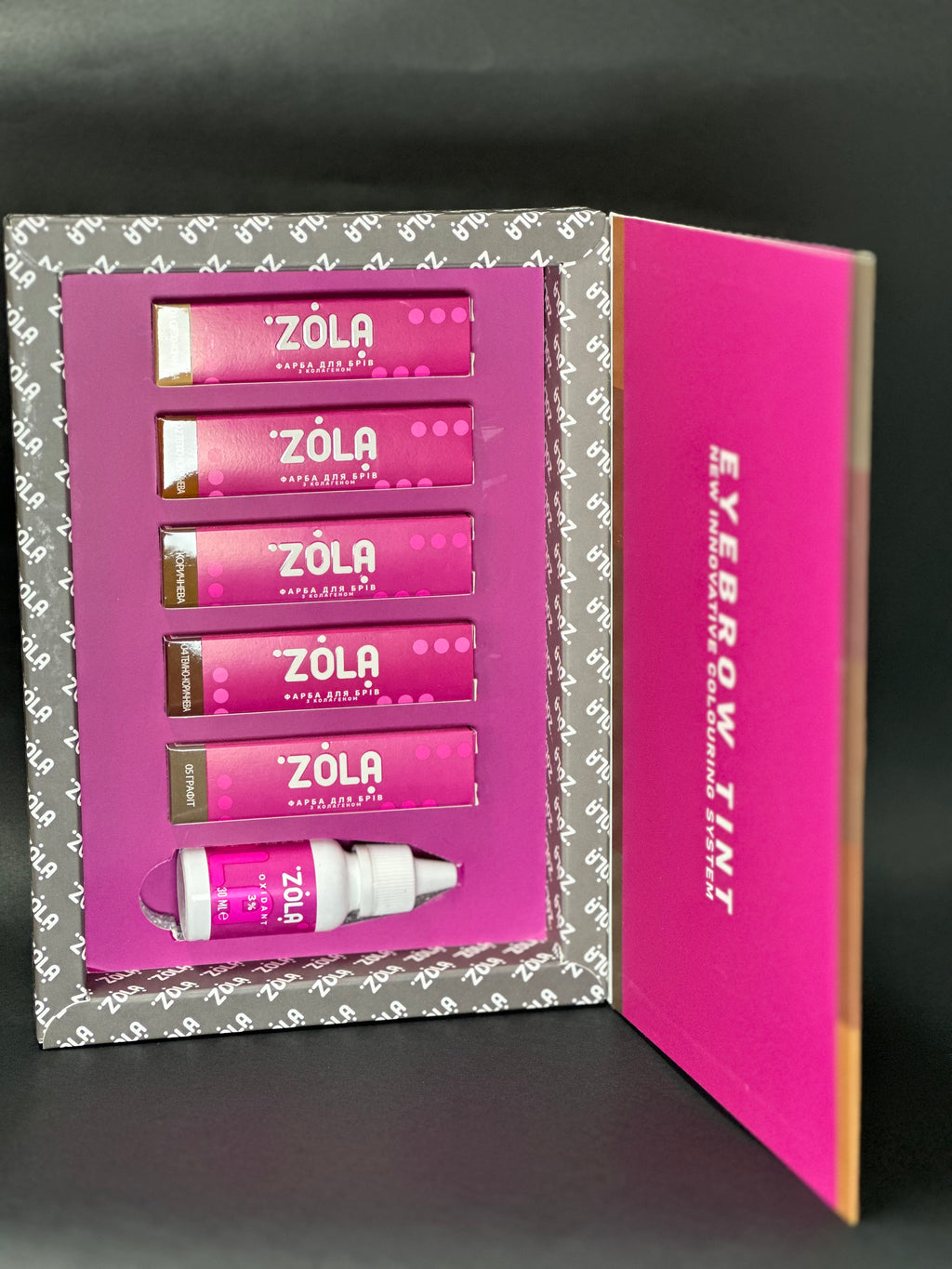 Kit tinture per sopracciglia Zola