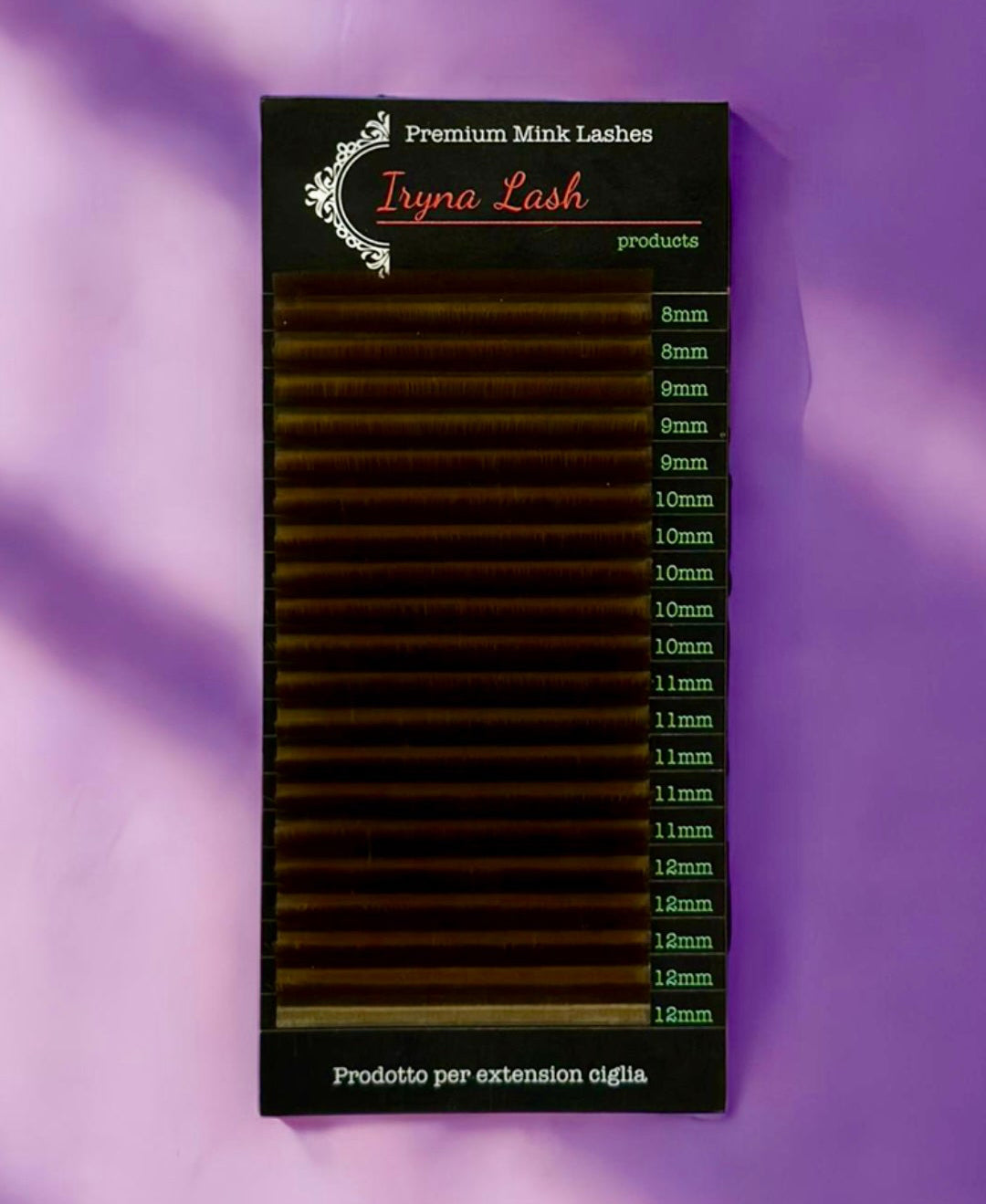 Ciglia Premium Mink Marrone Scuro Mix