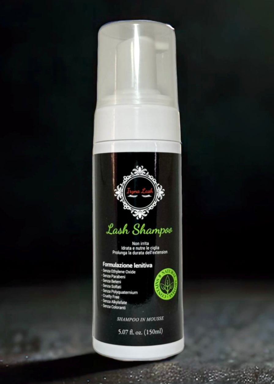 Shampoo per extension ciglia